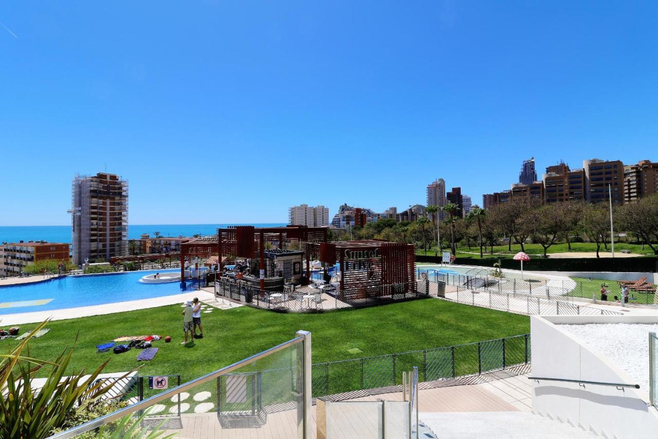 Sunset Drive 1-46 Poniente Beach Apartment Benidorm Luaran gambar